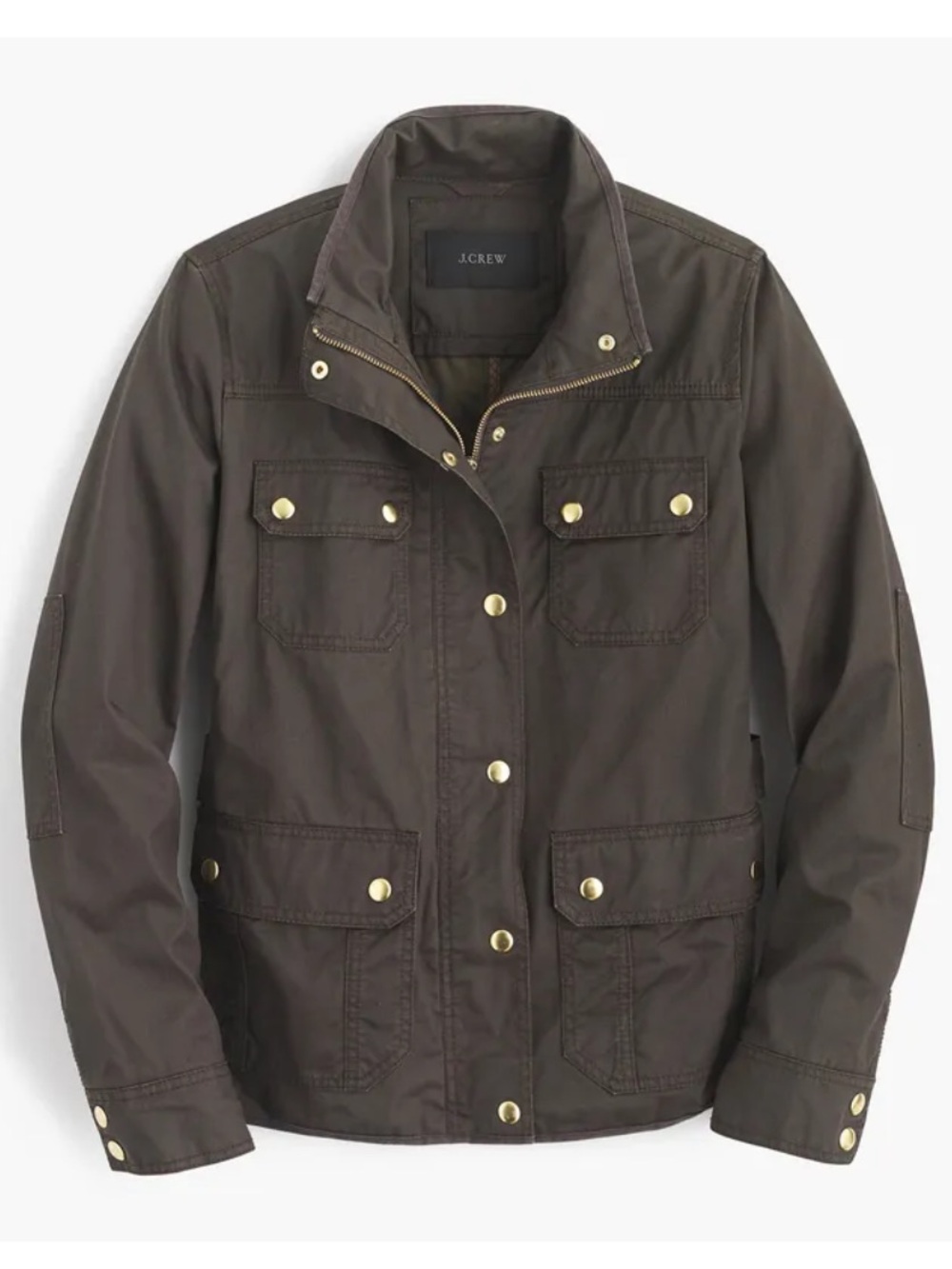 J. Crew Waxed Downtown Field Jacket